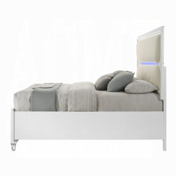 Tarian Queen Bed W/Led & Storage - Image 6