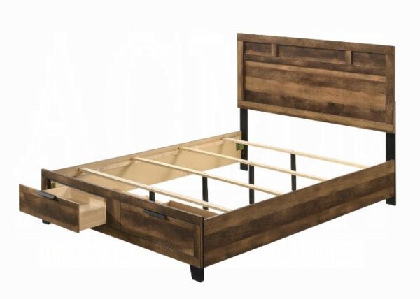 Morales EK Bed W/Storage - Image 3