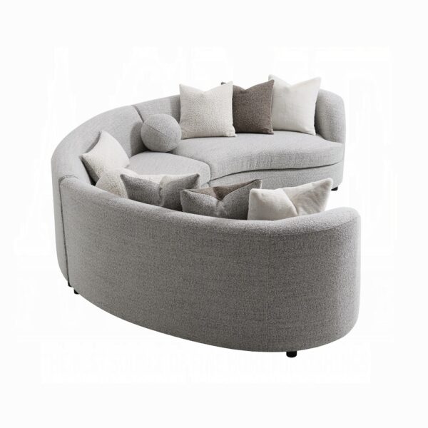 Ivria Sectional Sofa W/9 Pillows - Image 4