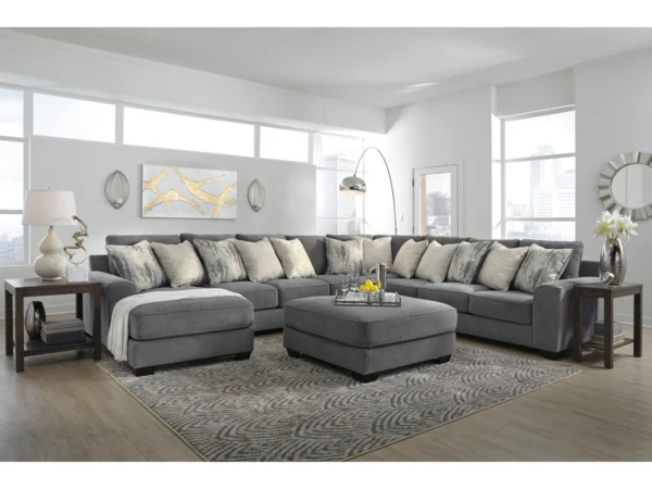 Castano 5-Piece Sectional with Chaise - Image 7