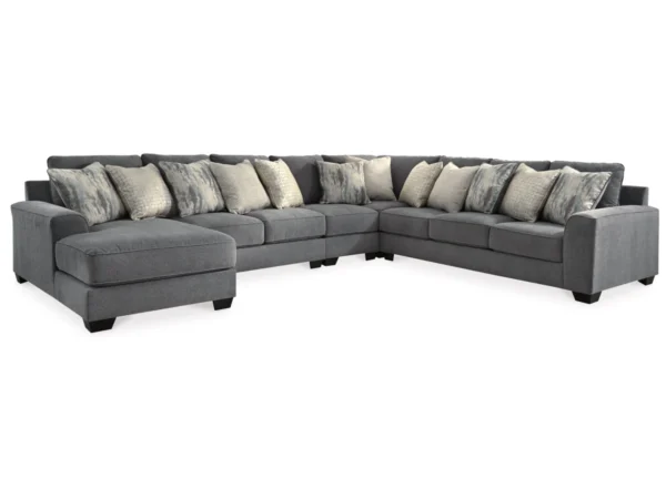 Castano 5-Piece Sectional with Chaise - Image 8