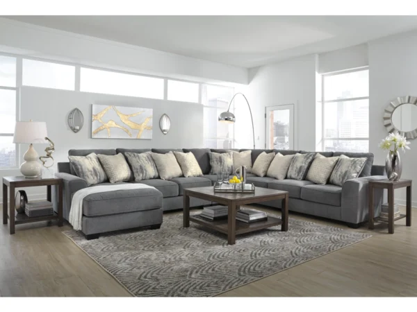 Castano 5-Piece Sectional with Chaise - Image 6