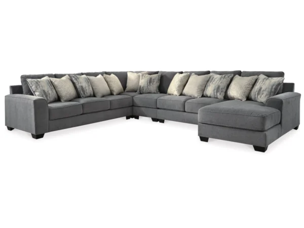 Castano 5-Piece Sectional with Chaise - Image 2