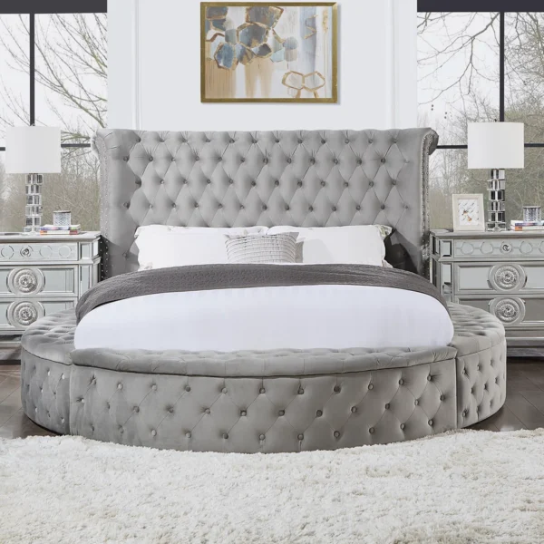 Kahlea Upholstered Platform Bed - Image 9