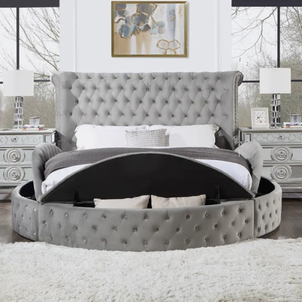 Kahlea Upholstered Platform Bed - Image 8